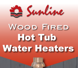 wood fired hot tub water heater